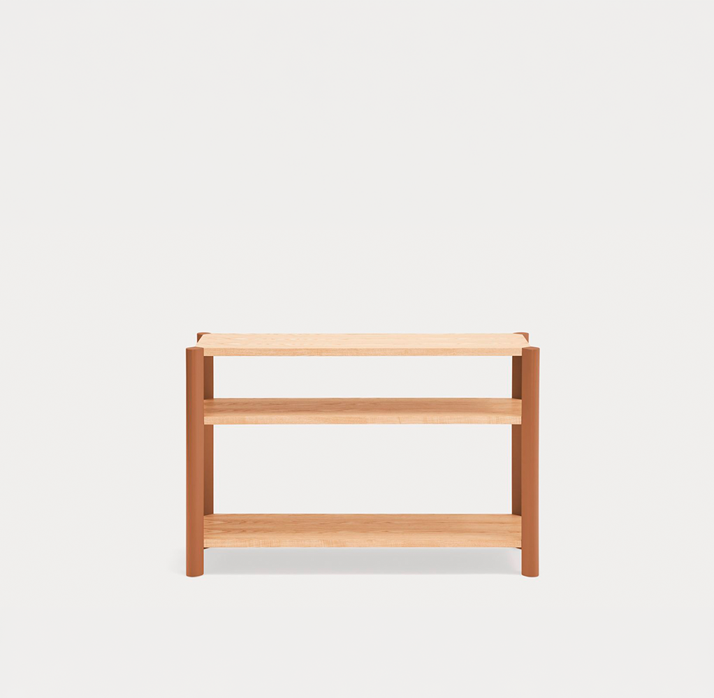 Estanteria Ona arcilla 125,5cm 3e