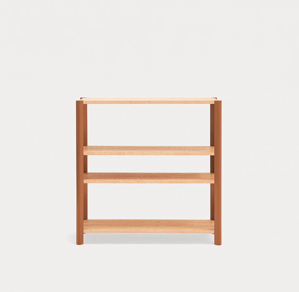 Estanteria Ona arcilla 125,5cm 4e