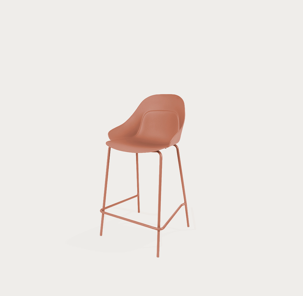 Taburete boby h 67cm terracota Taburete boby h 67cm terracota