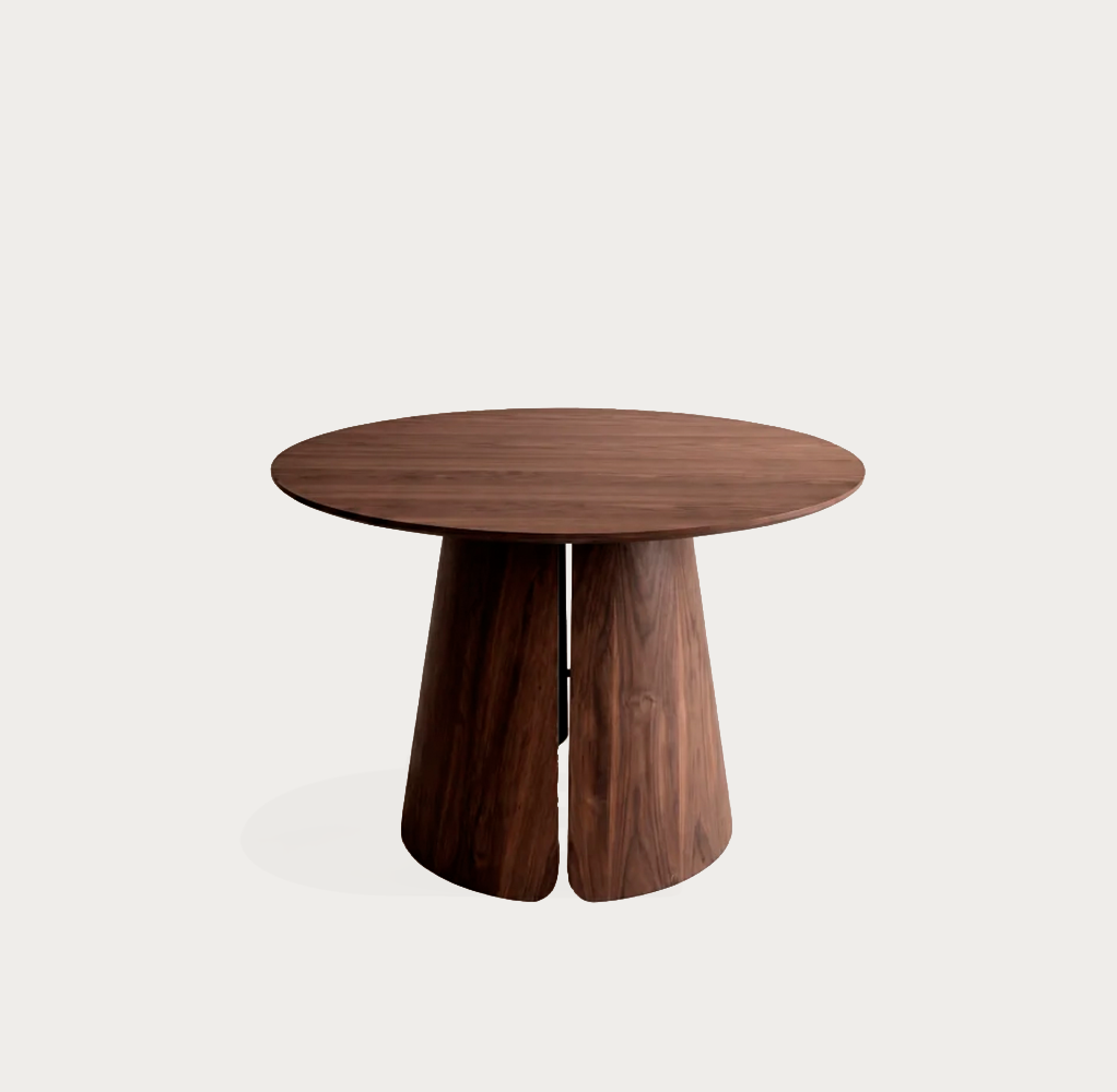 Mesa comeor ovalada extensible chapa de roble avellana (100-140-180*100cm)