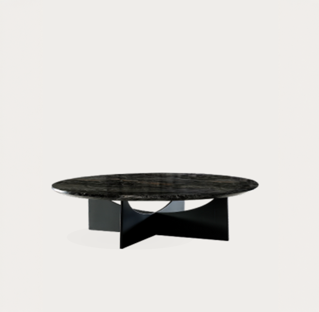 Mesa de centro sobre vidrio 120cm Mesa de centro sobre vidrio 120cm