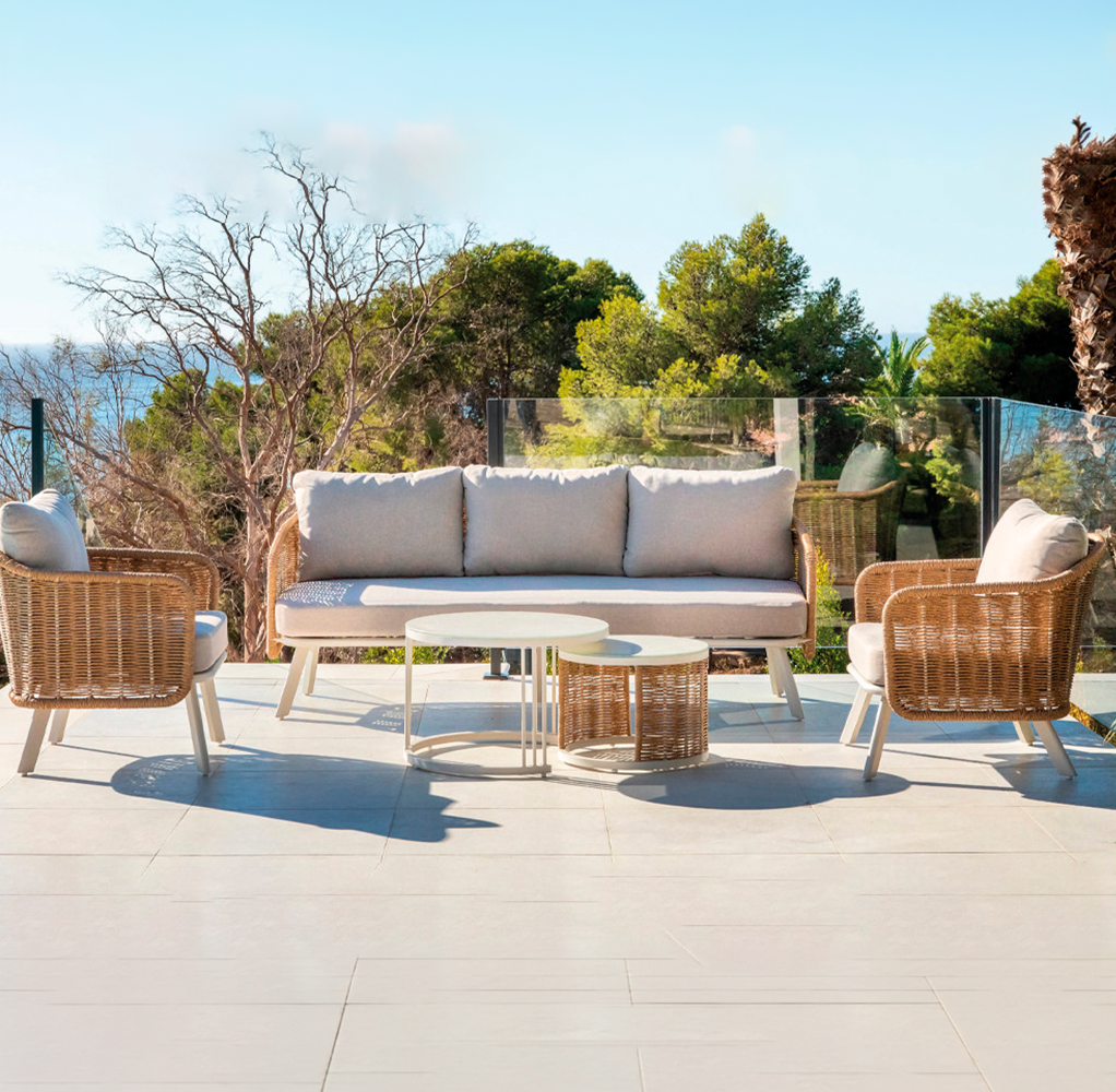 Set Sena (sofa+2 sillones+ mesa de centro)